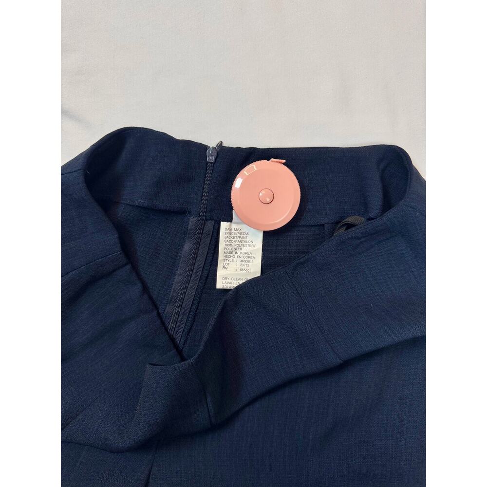 Dani Max Dress Pants Navy Blue Women’s 14 Corporate Office Siren Workwear Plus - Picture 12 of 16